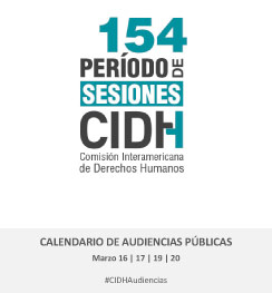 Calendario de Audiencias CIDH – OEA 2015