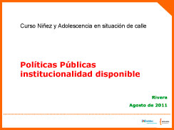 Evento: «Políticas Públicas e institucionalidad disponible» (Infamilia)